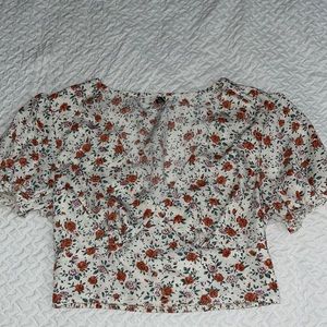 Flower Crop Top